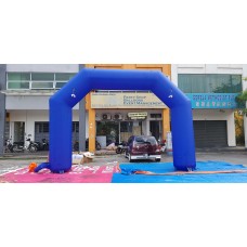 20ft new blue hexogon inflatable arch for sale